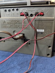 Vtg Sony CFS-5000S AM/FM-MW-SW 7 Band Receiver/Recorder Boombox Tested Working*