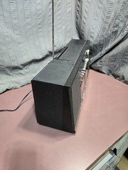 GE 3-5690A Boom Box Stereo AM/FM Radio & Cassette Detachable Speakers
