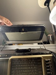 Zenith Trans-Oceanic A600 Tube Radio Shortwave Portable World Band Tested