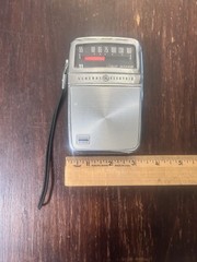 VTG Long Range Solid State AM Radio GE Ex.Work Cond P27106 Pocket Radio 4.5”High