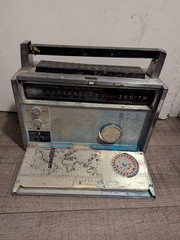 Vintage Zenith Royal 3000-1 Trans-Oceanic FM/AM Multiband Portable Radio-Working