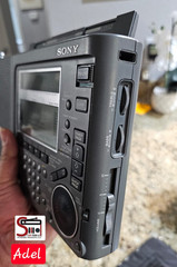 Sony ICF-SW77 Radio Recapped & Upgraded By Adel IN The USA Excellent Condition