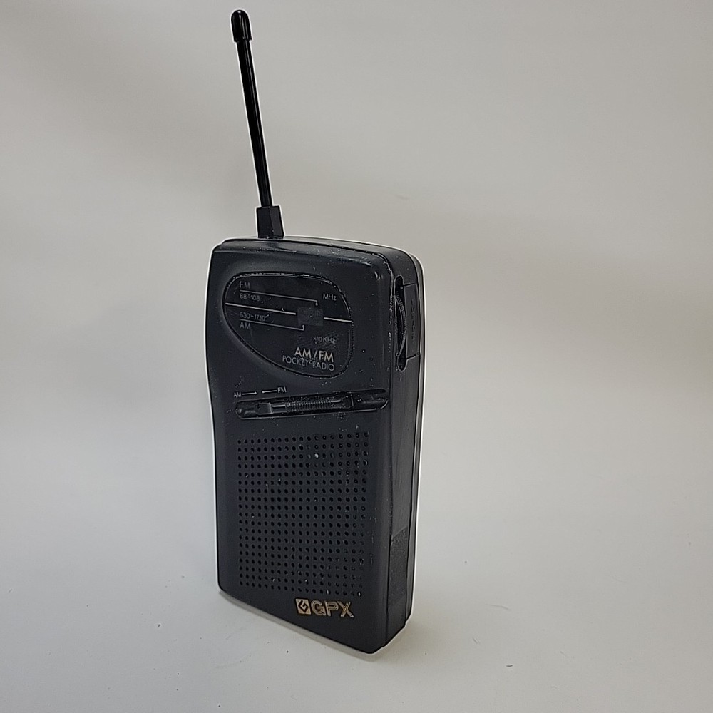 Vintage 90s GPX A2092 Pocket Travel Radio Tested AM/FM