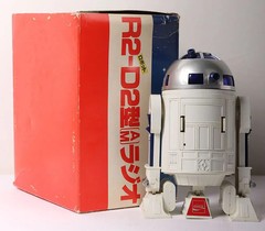 Vtg 1977 Star Wars R2-D2 AM Radio Coca-Cola Fuji Japan – Working w/ Box Rare