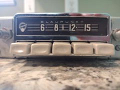 Blaupunkt Vienna Werke Car Radio Mercedes BMW Porsche UNTESTED AS-IS German Made