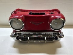 Vintage Chevy &rsquo;57 CR-1957 Radio AM/FM Stereo Cassette Player by Randix