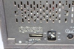 Vintage Working Table Top Stereo w/ tuning eye Philips B5X43A Made in Holland