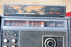 Zenith Transoceanic R7000 AM/FM VHF SW 12 Band Tested & Working with Booklet