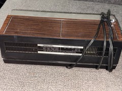 Vintage 1980’s SOUNDESIGN MCM FLIP AM-FM Radio Alarm CLOCK 3566C Works Good