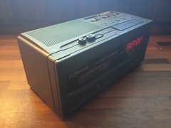 VTG Emerson AK2756 AM FM Clock Radio Cassette Player – Retro Alarm Clock