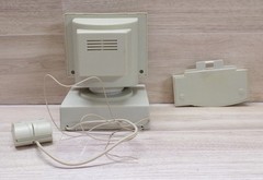 VINTAGE PC COMPUTER FM AUTO SCAN RADIO WITH BOX TESTED WORKS .