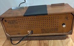 RARE Panasonic Clock Radio, Model RC-7467, FM/AM 7-Transistor 6-Diode (Working)
