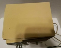 Mid Century General Electric Solid State Am Only Dual Speaker Vintage