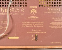 Grundig 3025/S Zauberklang Musikgerät AM FM Radio Broadcast Receiver