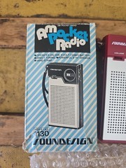 Soundesign AM Pocket Radio – Model 1130 – New In Package