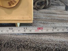 Zenith Hong Kong 60 Hz 12 Amp AM Solid State Alarm Clock Radio For Parts Vintage