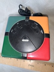 D530 Vtg 1990s GPX Gran Prix Radio Alarm Clock Rubik Simon Multi-Color CUBE EUC