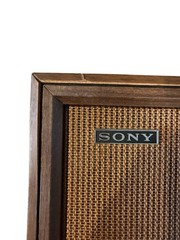 Vintage Radio Sony TFM-9450W 11 Transistors 2 Band