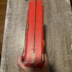 Vintage Red Portable Motorola Roto-Tenna Radio Model 56L2