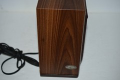 Vintage Sony AM/FM Tabletop Radio Woodgrain ICF-9740W Tested