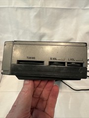 GPX Vintage AM/FM Digital Alarm Clock Radio Model DS584 left speaker not working