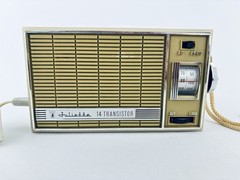 Vintage Juliette 14 Transistor Radio Topp Part 15 – Made In Taiwan – MCM Read!
