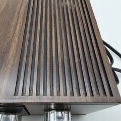 VTG Flip Clock Radio Alarm Sound Design Faux Wood Finish AMFM Model 3461 – READ