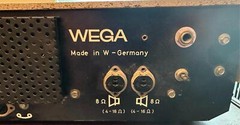 WEGA 3105 Stereo Receiver w/ FM, MW, LW, SW 1970 Made in West Germany RARE