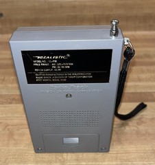 Vintage 1980s Radio Shack Realistic AM-FM Radio Model 12-719 WORKING