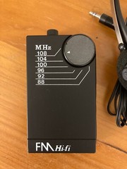 Vintage Z-182 FM HIFI With Stereo Headphone