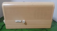 Vintage 70s Antique Electronic Transistor Flip Clock Radio Works Taiwan SONY