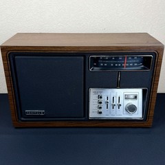 Zenith J430W AM FM Table Radio Long Distance Tuned RF Solid State Wood Works
