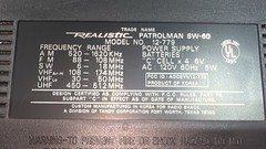 Vtg Realistic Patrolman SW-60 6-Band Shortwave Multiband Radio(READ DESCRIPTION)