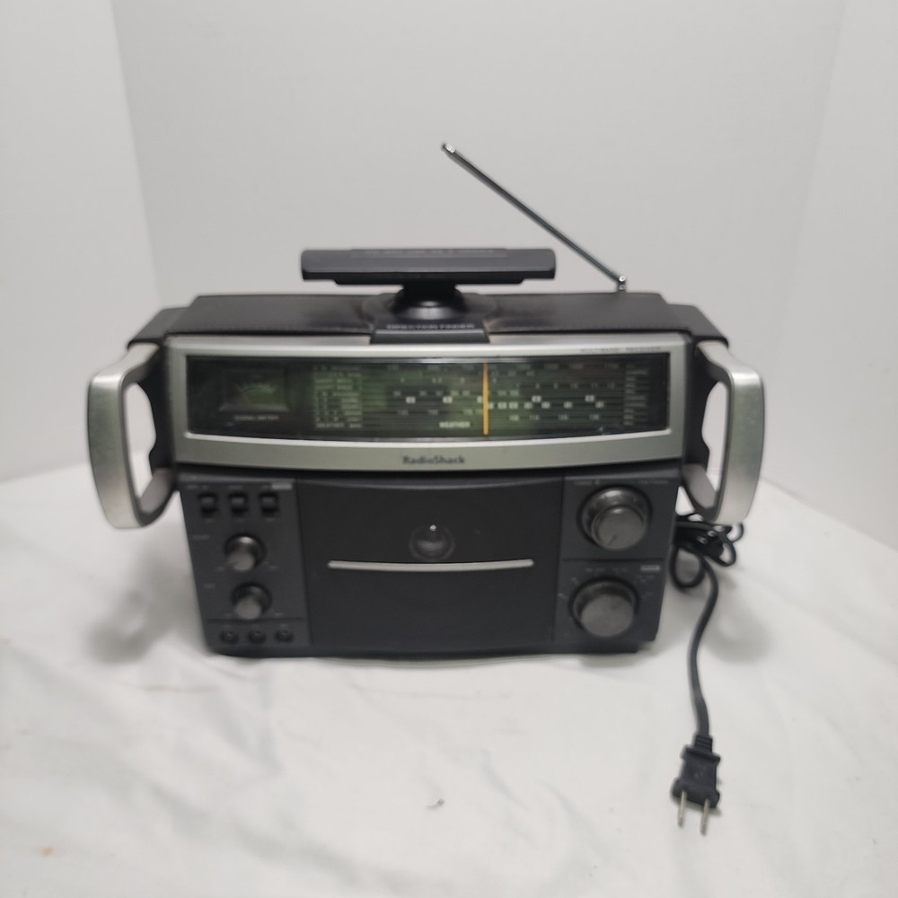RadioShack 12-795 Multiband Portable Radio AM/FM/SW/CB/Air/Weather/TV – Tested