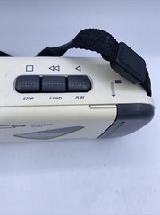 SounDesign RCP AM-FM Radio & Cassette Player 4610WHT Tested Working