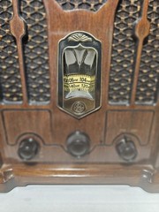 General Electric 7-4100JA Cathedral AM/FM Radio Wood Working
