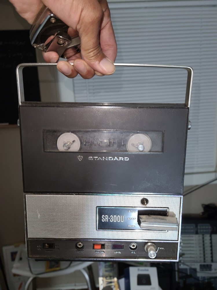 Standard Radio Corp Tape Recorder Player SR-300U Reel Vintage Tokyo as-is