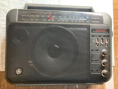 VINTAGE GE GENERAL ELECTRIC SUPERADIO 7-2887A LONG RANGE AM/FM RADIO RECEIVER EX