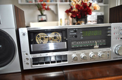 Vintage Emerson MM-785 Radio Cassette Player Clock Stereo