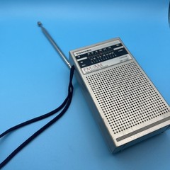 Vintage TOSHIBA RP-1150F FM/AM Pocket Radio Tested Working Rare Stranger Things
