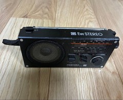 TOSHIBA RP-S7X FM STEREO RECEIVER Portable FM SW MW 3Band Radio Black DC6V