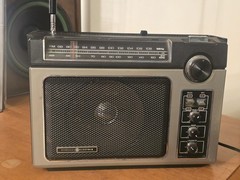 Vintage GE Superadio I Model 7-2880B Long Range AM/FM Portable DX Radio – TESTED