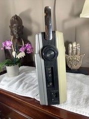 Vintage Silver RT435 Cassette Recorder BOOMBOX Portable Radio Shin-Shirasuna