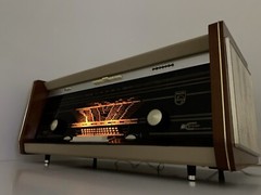 Philips B6X94A Eindhoven FM Vacuum Tube Radio Vintage 1959 Good Condition