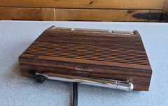 VTG Realistic Weatheradio Alert 3 Channel Toggle Switch Alert Siren Walnut Grain