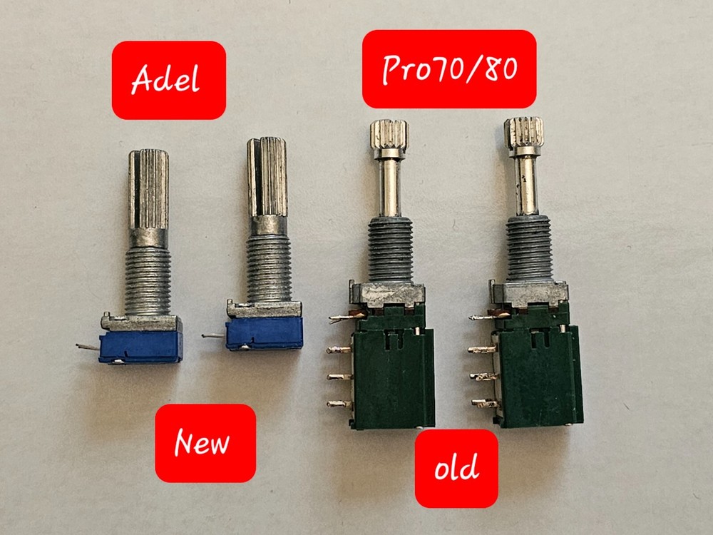 Sony ICF Pro70 Pro80 Air-7 Air-8 Replacement Potentiometers Kit