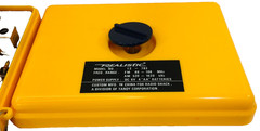 Vtg Realistic All Weather AM FM Radio Yellow Portable 12- 783 No Seal READ Works