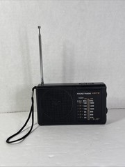 Vintage AM/FM Pocket Radio K-257 Tested Works Battery Operated