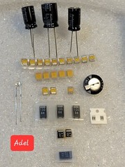 Sony ICF-SW7600 Repair Kit Panasonic , Rubycon Japan Made & AVX + Service Manual