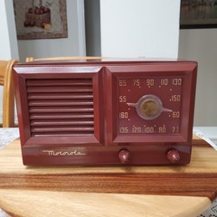 VTG 1949 Motorola Radio Model 58GI NICE /Working /Recapped See Video/Description